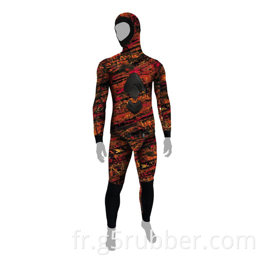 5mm Wetsuits 2 Pieces Hunting Rfishing